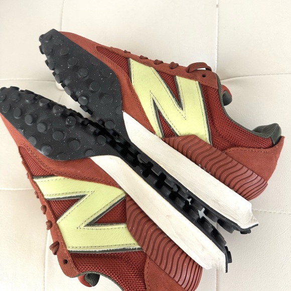 Figs New Balance Red and Green Sneakers - Picture 5 of 12